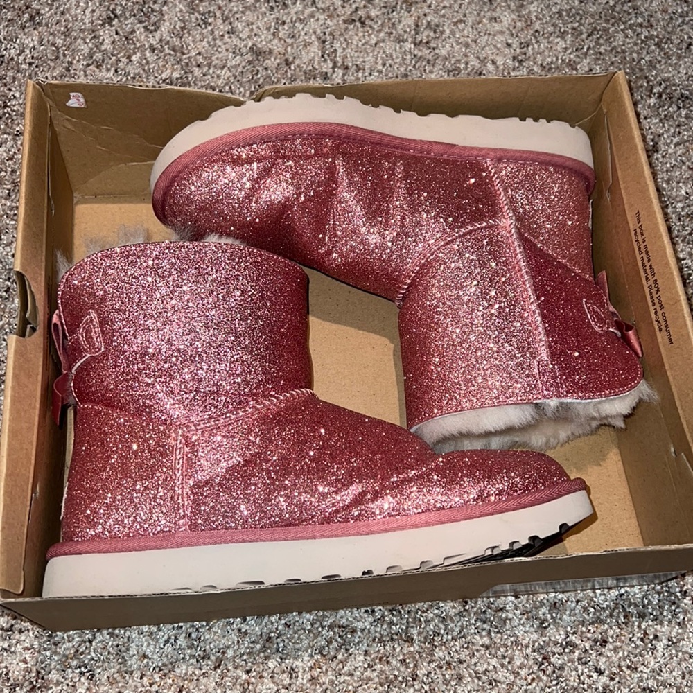 Pink Sparkly UGGs